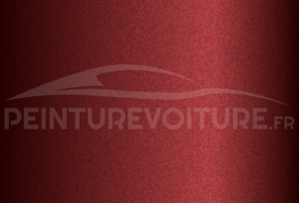 Code peinture Citroen EJU Rouge Florentin